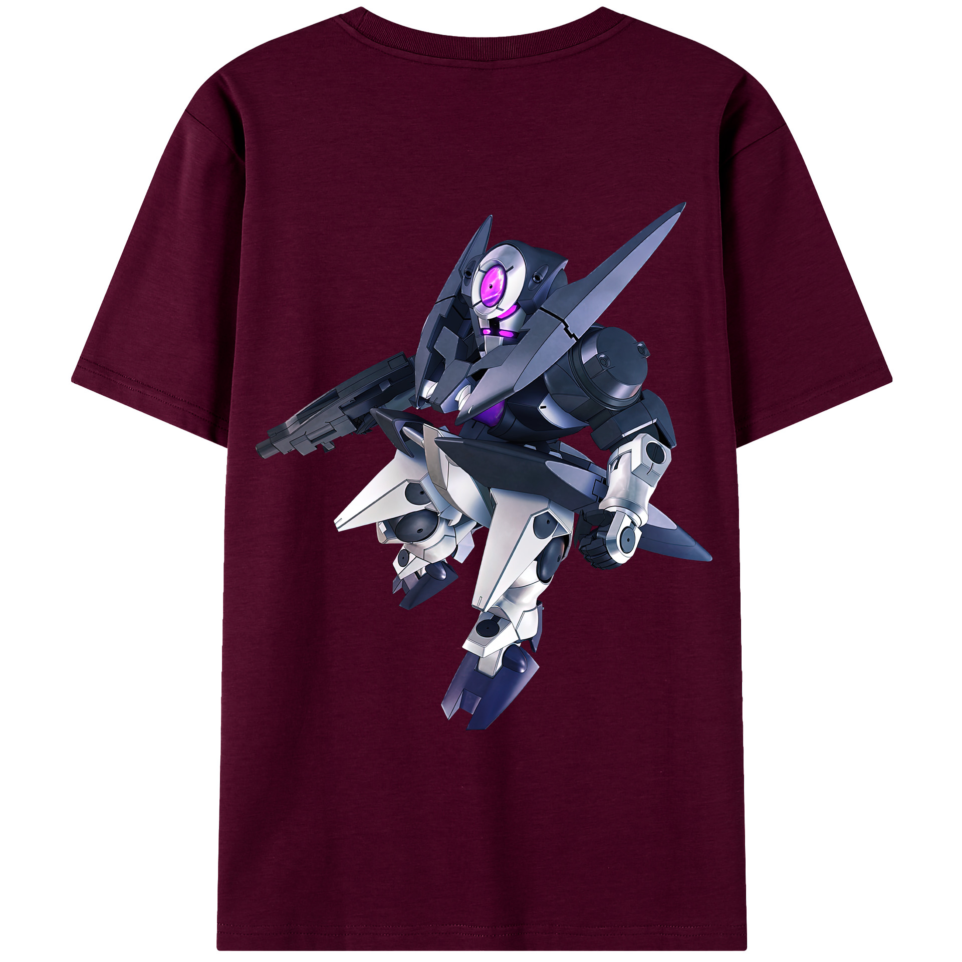 （画像用） 機動戦士ガンダム Mobile Suit Gundam レディース半袖Tシャツ(バックプリント)